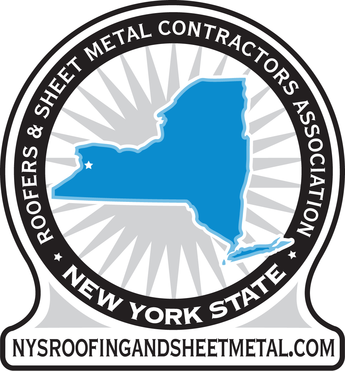 Roofers & Sheet Metal Contractors Association of New York State logo