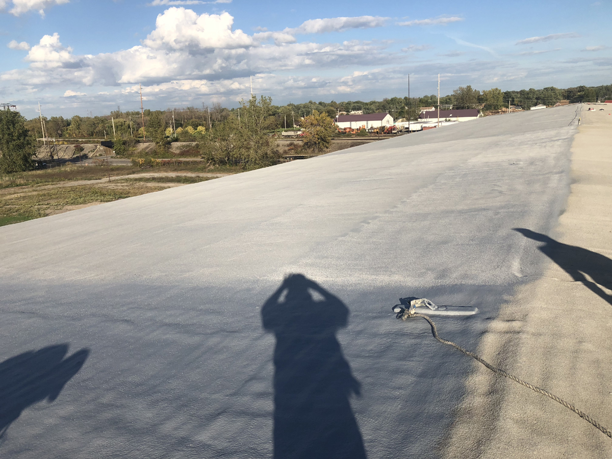 Completed SPF Roof